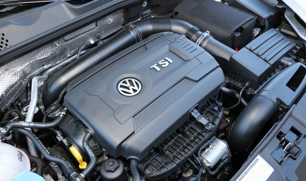 Пример турбированного двигателя Volkswagen